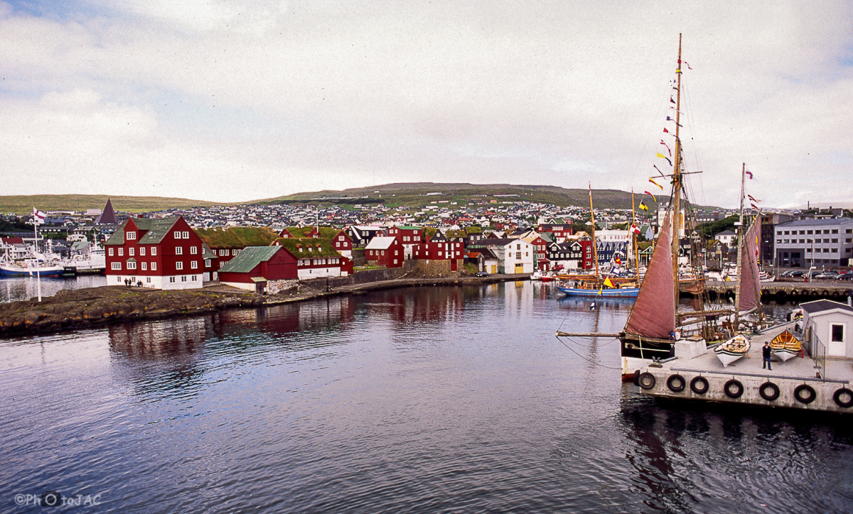 Isla de Streymoy. Torshavn.