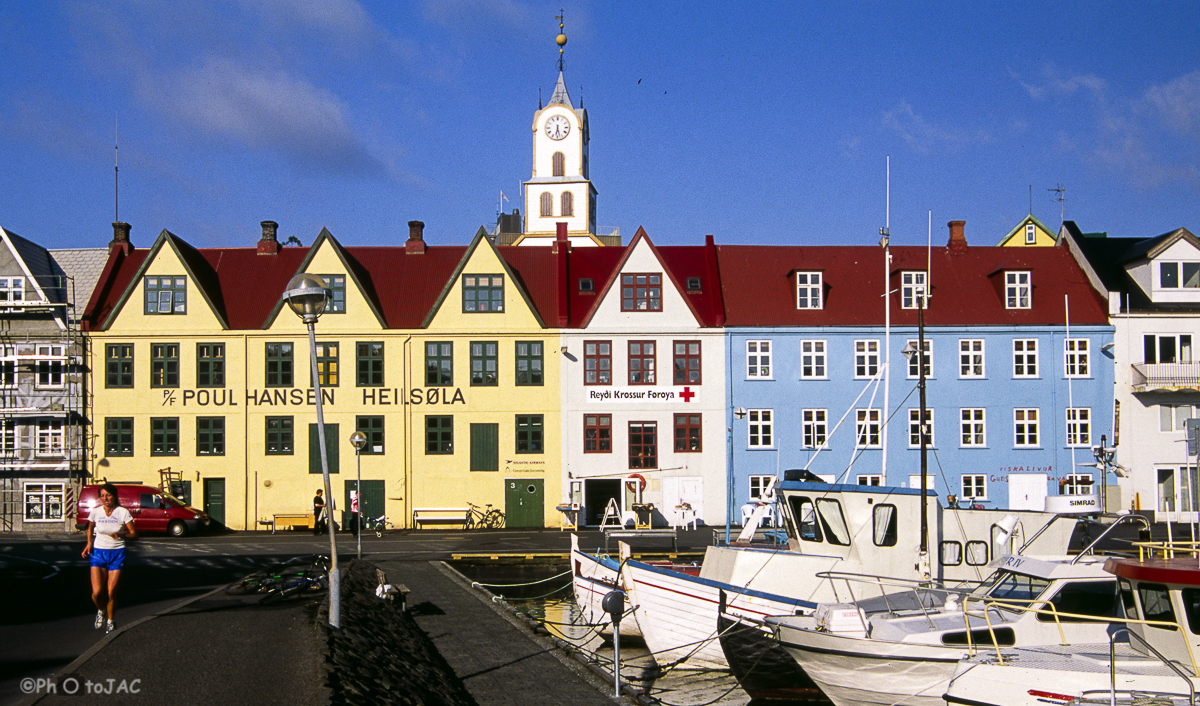 Isla de Streymoy. Torshavn.