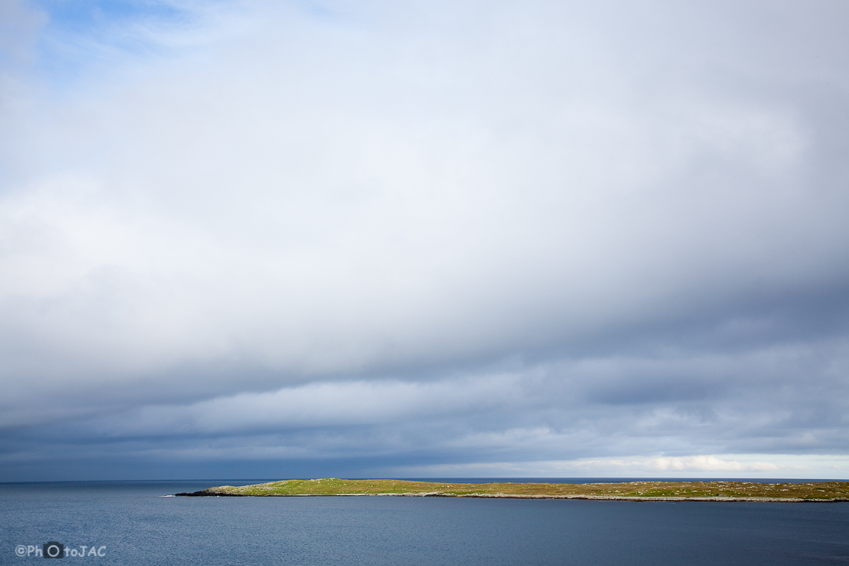 Escocia. Islas Shetland. Isla de Unst, la más septentrional de las islas británicas habitadas.