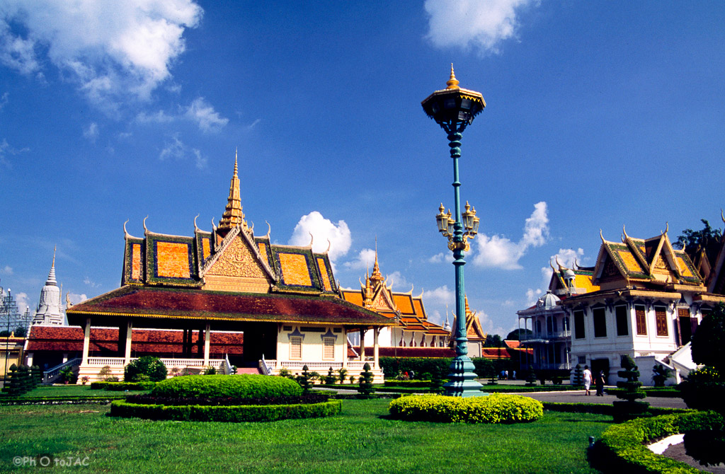 Camboya. Palacio Real de Phnom Penh.