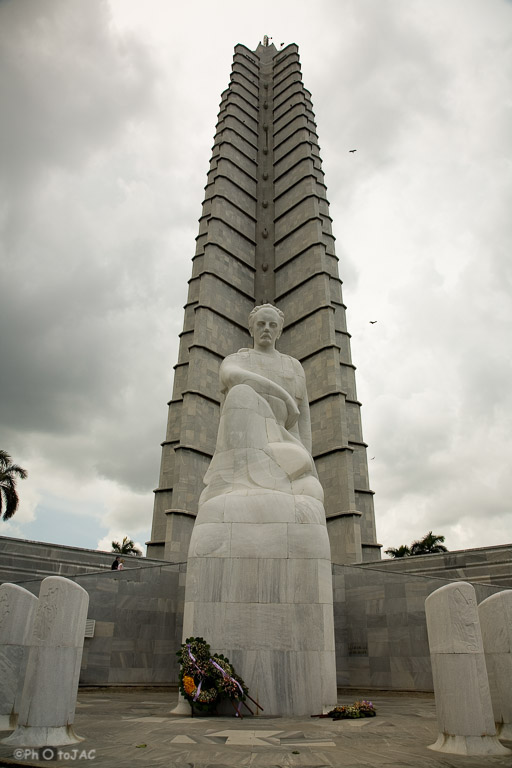 La Habana. Monumento a José Martí, en la Plaza de la Revolución.