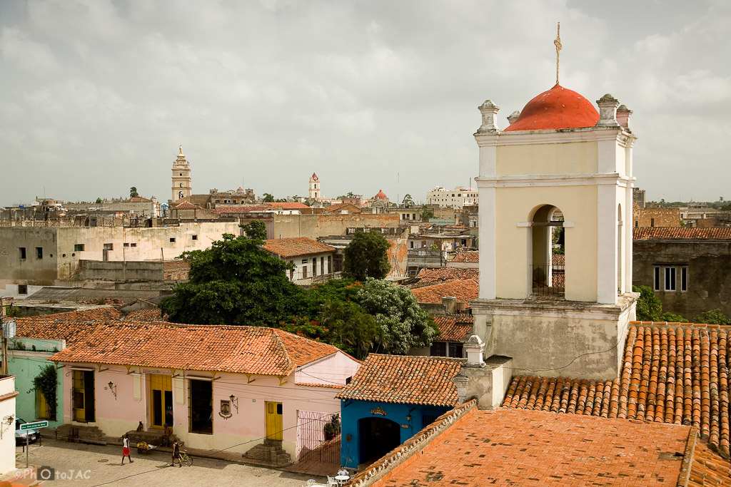 Camagüey. Vistas de la ciudad desde el Convento-Hospital San Juan de Dios.